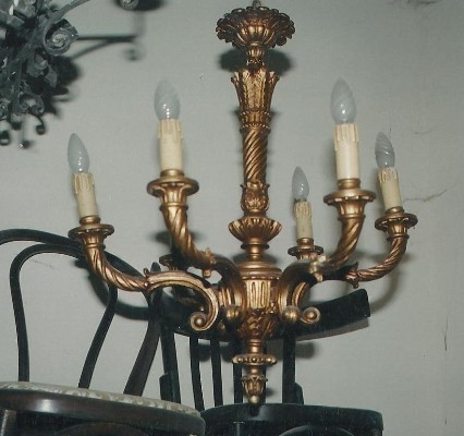lampadaio bronzo 